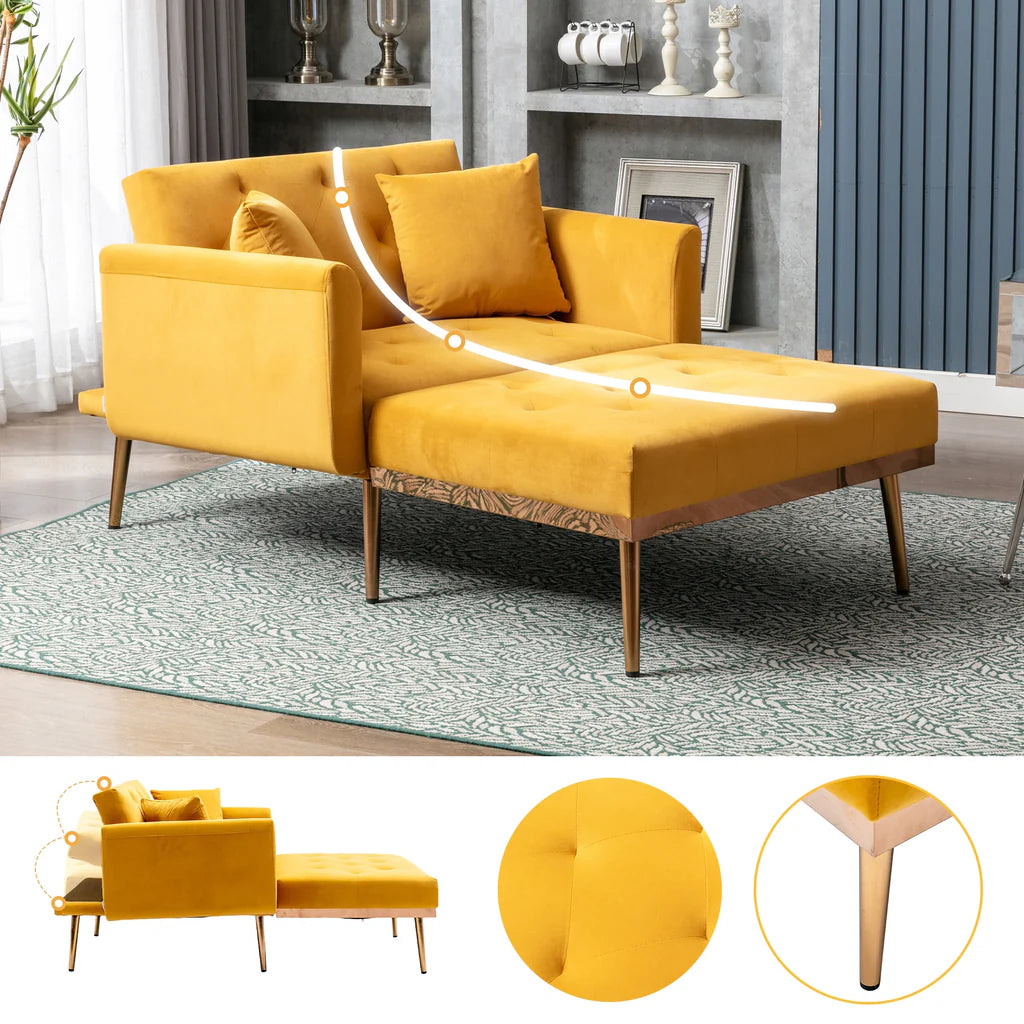 Fauteuil Design Moderne avec Dossier Réglable - Confort et Style pour votre Salon ou Chambre