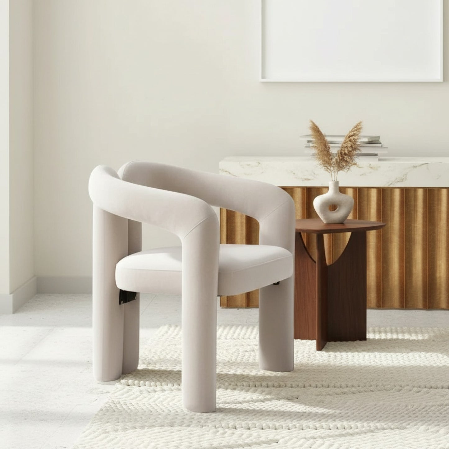 Lot de 2 Fauteuils de Salle à Manger Velours Moderne - Design Confortable pour Salon et Cuisine