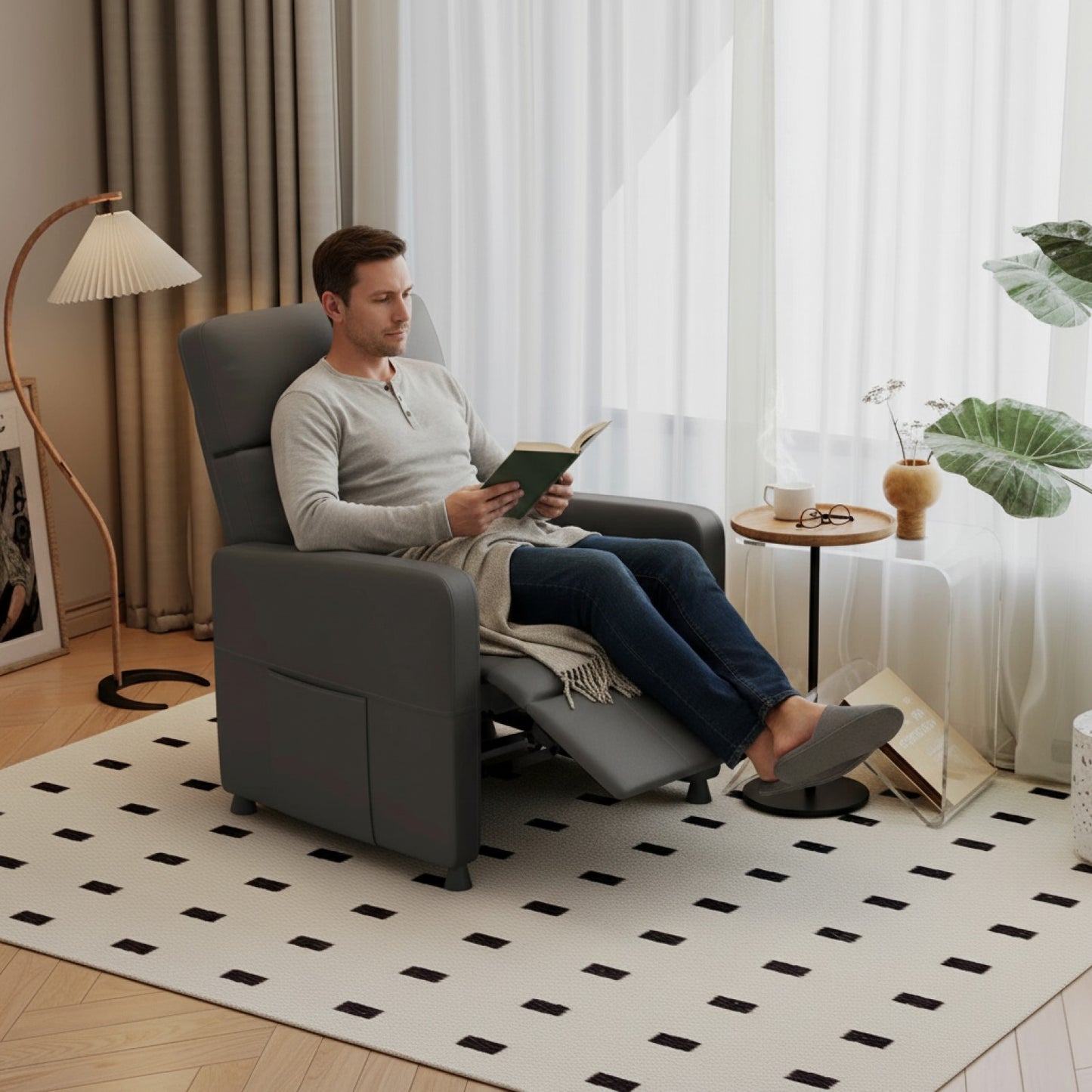 Fauteuil Relax Électrique Homall - Confort Moderne pour Salon