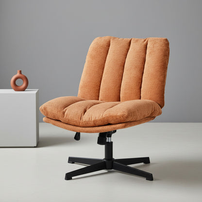 Fauteuil Pivotant Rouge MEUBLES COSY - Hauteur Réglable & Inclinaison