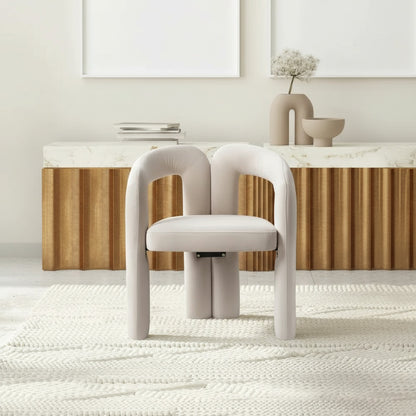 Lot de 2 Fauteuils de Salle à Manger Velours Moderne - Design Confortable pour Salon et Cuisine
